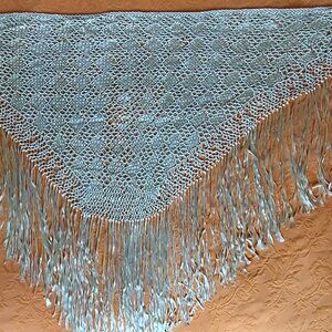 vintage fringe shawls